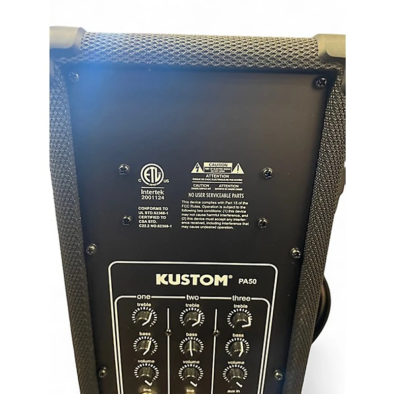 Used Kustom PA PA50 Powered Speaker