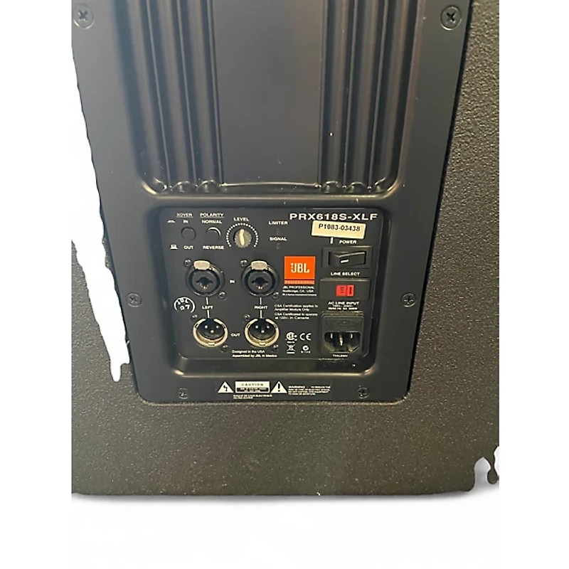 Used JBL PRX618S Powered Subwoofer