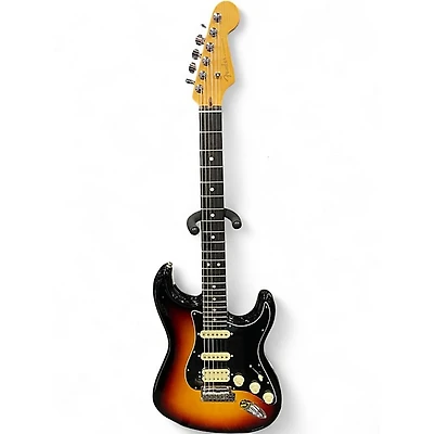 Used Fender American Ultra II 3 Color Sunburst Solid Body Electric Guitar