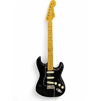 Used Fender Eric Johnson Stratocaster Black Solid Body Electric Guitar