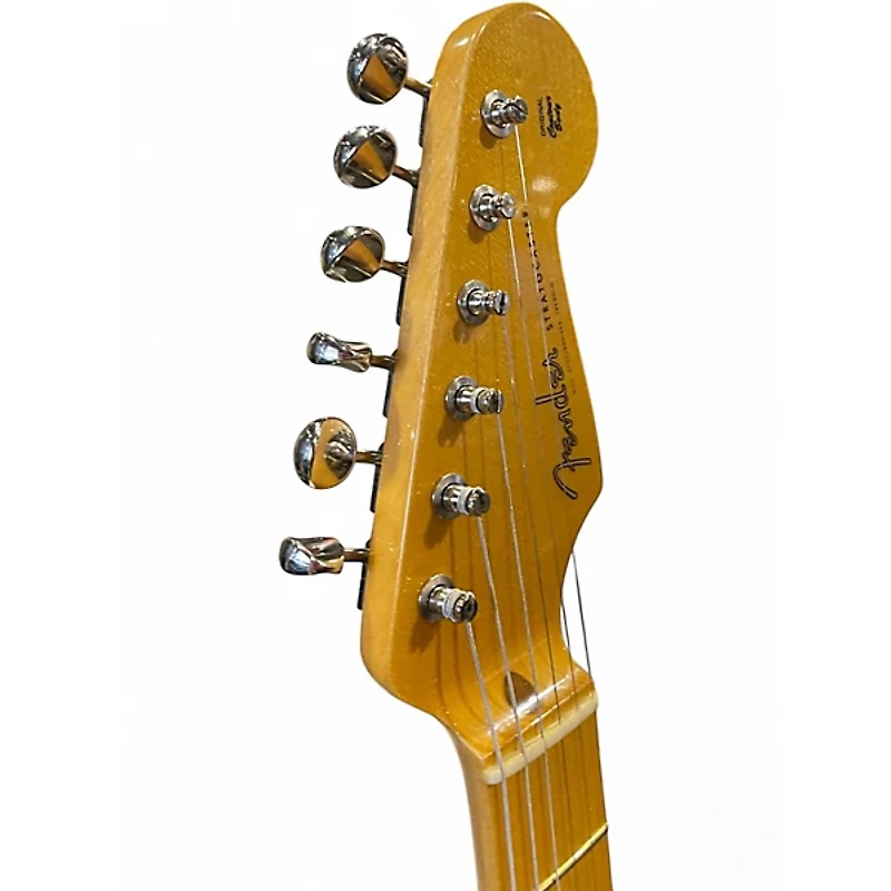 Used Fender Eric Johnson Stratocaster Black Solid Body Electric Guitar
