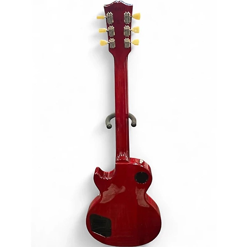 Used Gibson Les Paul Studio Trans Red Solid Body Electric Guitar
