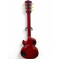 Used Gibson Les Paul Studio Trans Red Solid Body Electric Guitar