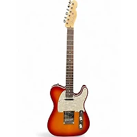 Used Fender American Elite Telecaster Cherry Sunburst Solid Body Electric Guitar