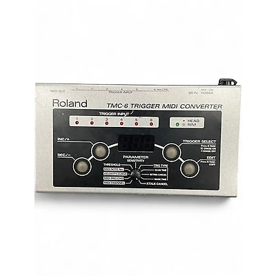 Used Roland TMC-6 TRIGGER MIDI CONVERTER Drum MIDI Controller