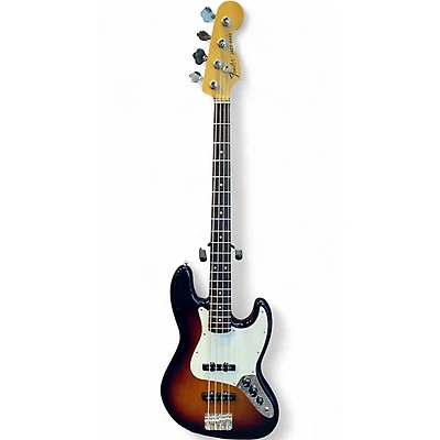 Used Fender American Special Jazz Bass Sunburst Electric Bass Guitar
