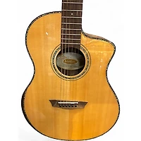 Used 2021 Washburn BTA-NATSCE Natural Acoustic Guitar