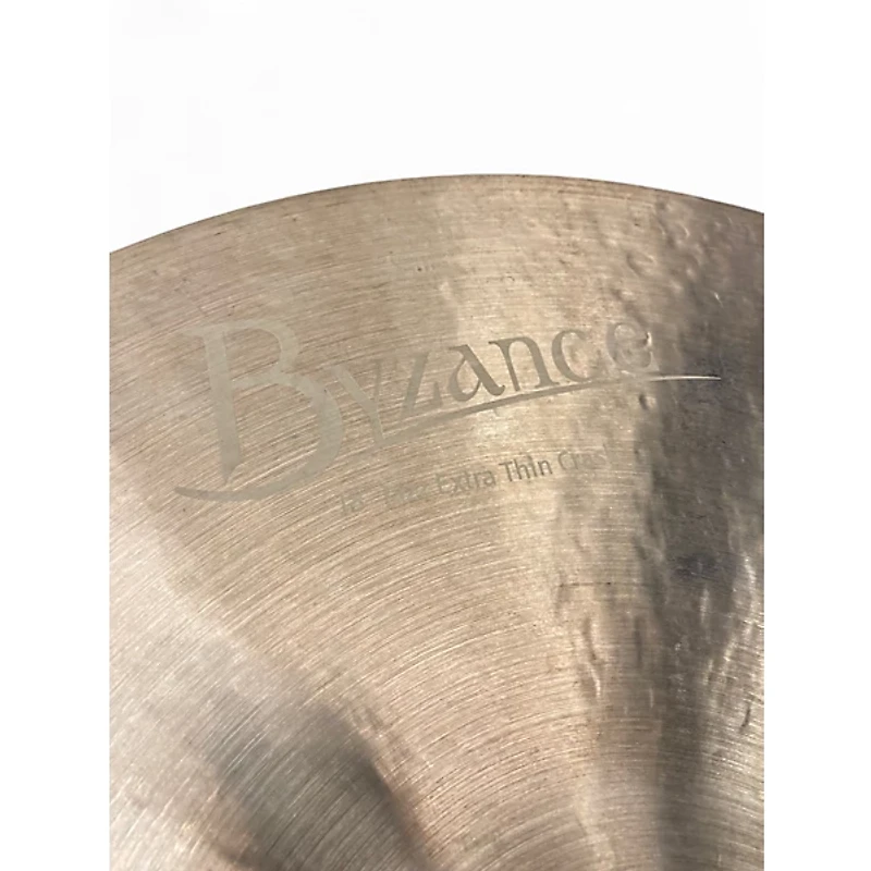 Used MEINL 18in BYZANCE JAZZ EXTRA THIN Cymbal