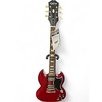 Used Epiphone sg 61' inspired by Gibson Cherry Solid Body Electric Guitar