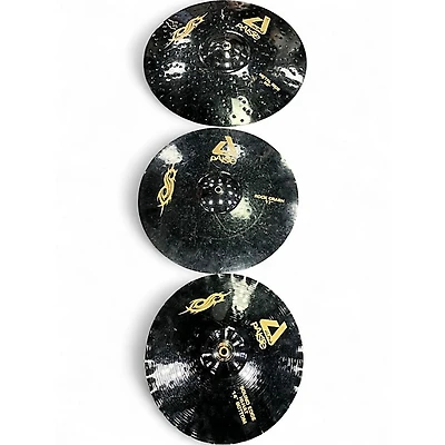 Used Paiste 20in Alpha 3 Piece Joey Jordison signature set Cymbal