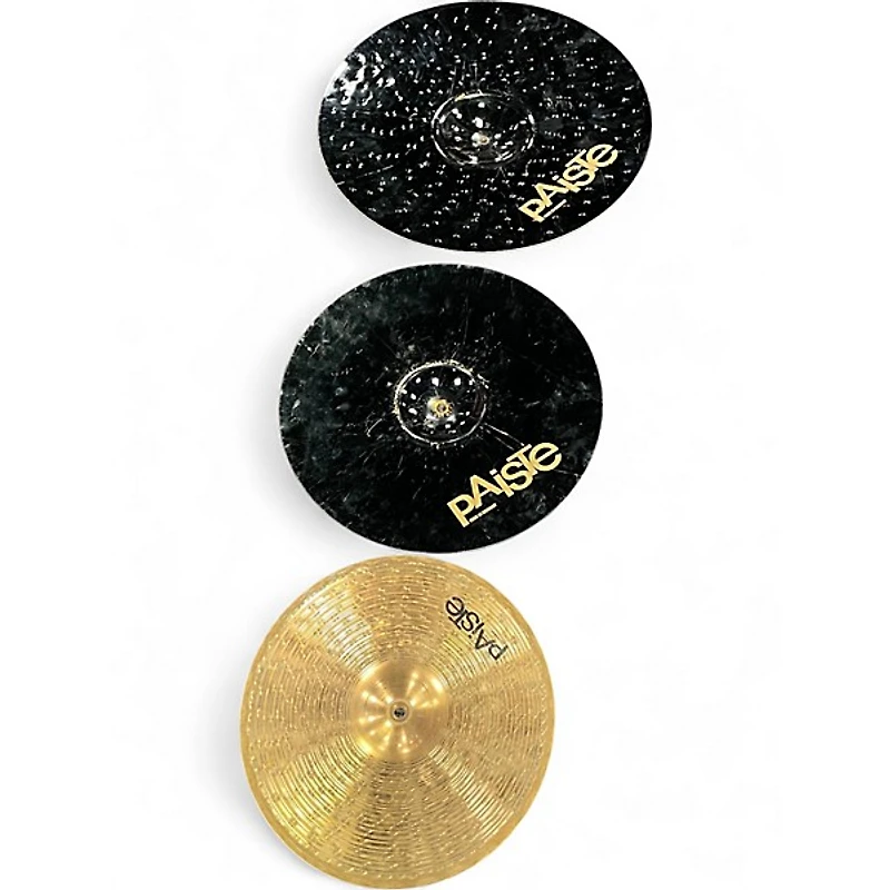 Used Paiste 20in Alpha 3 Piece Joey Jordison signature set Cymbal