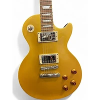 Used Epiphone Les Paul Standard Gold Top Solid Body Electric Guitar
