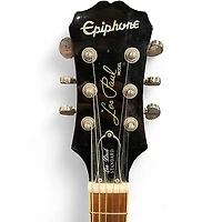 Used Epiphone Les Paul Standard Gold Top Solid Body Electric Guitar