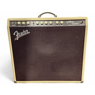 Used Fender Vibro King 60W 3x10 Tube Guitar Combo Amp