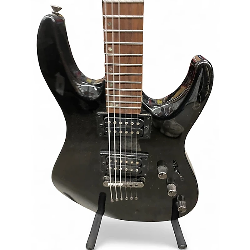 Used Mitchell MD150 Black Solid Body Electric Guitar