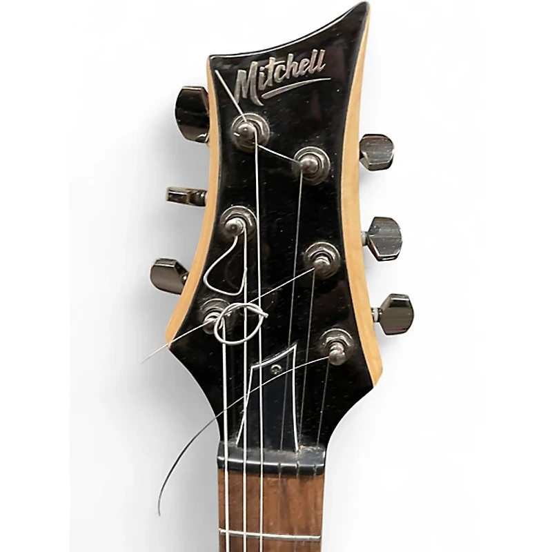 Used Mitchell MD150 Black Solid Body Electric Guitar