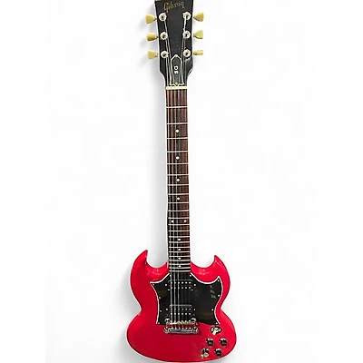 Used Gibson SG Cherry Solid Body Electric Guitar