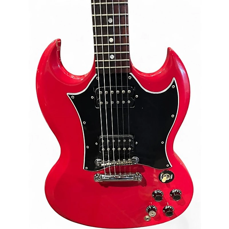 Used Gibson SG Cherry Solid Body Electric Guitar