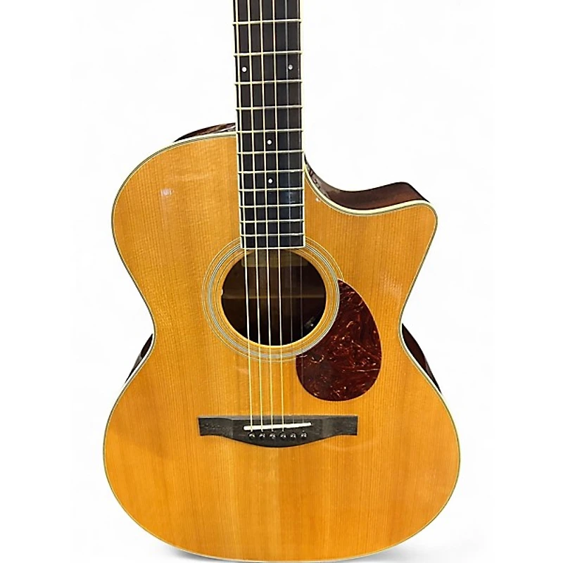 Used Eastman HE322CE Natural Acoustic Electric Guitar