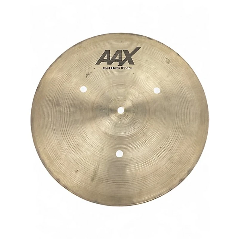 Used SABIAN 14in AAX Fast Hi Hat Pair Cymbal