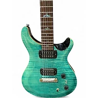 Used PRS SE Paul's Guitar Turquoise Solid Body Electric Guitar