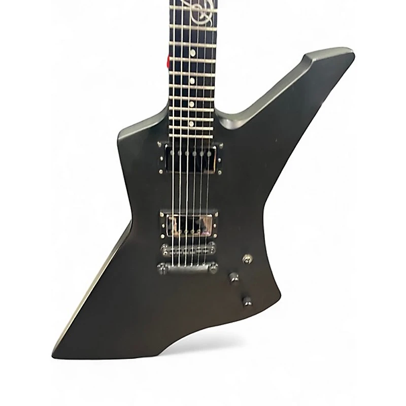 Used ESP LTD James Hetfield Snakebyte Black Solid Body Electric Guitar