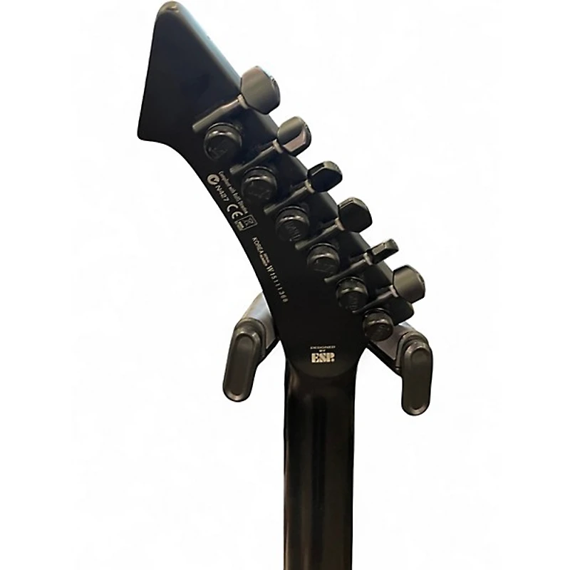 Used ESP LTD James Hetfield Snakebyte Black Solid Body Electric Guitar