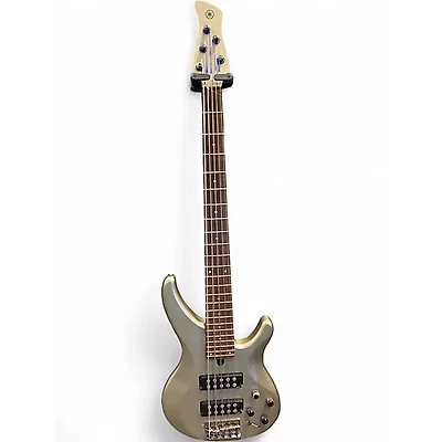 Used Yamaha TRBX305 Silver Electric Bass Guitar