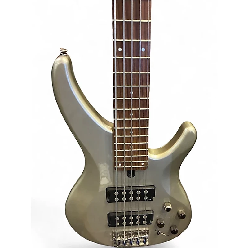 Used Yamaha TRBX305 Silver Electric Bass Guitar