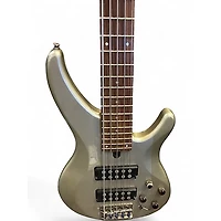 Used Yamaha TRBX305 Silver Electric Bass Guitar