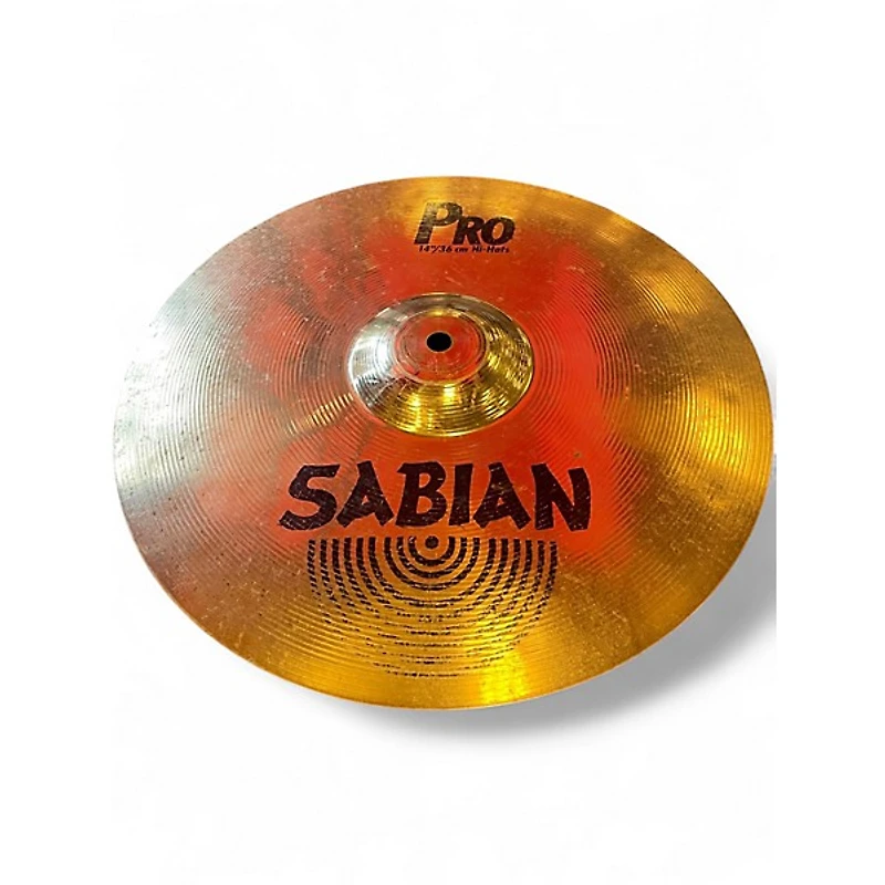 Used SABIAN 14in B8 Pro Hi Hat Pair Cymbal