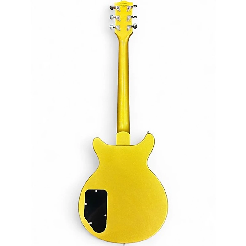 Used Firefly JSN Double Cutaway P-90 Gold Solid Body Electric Guitar