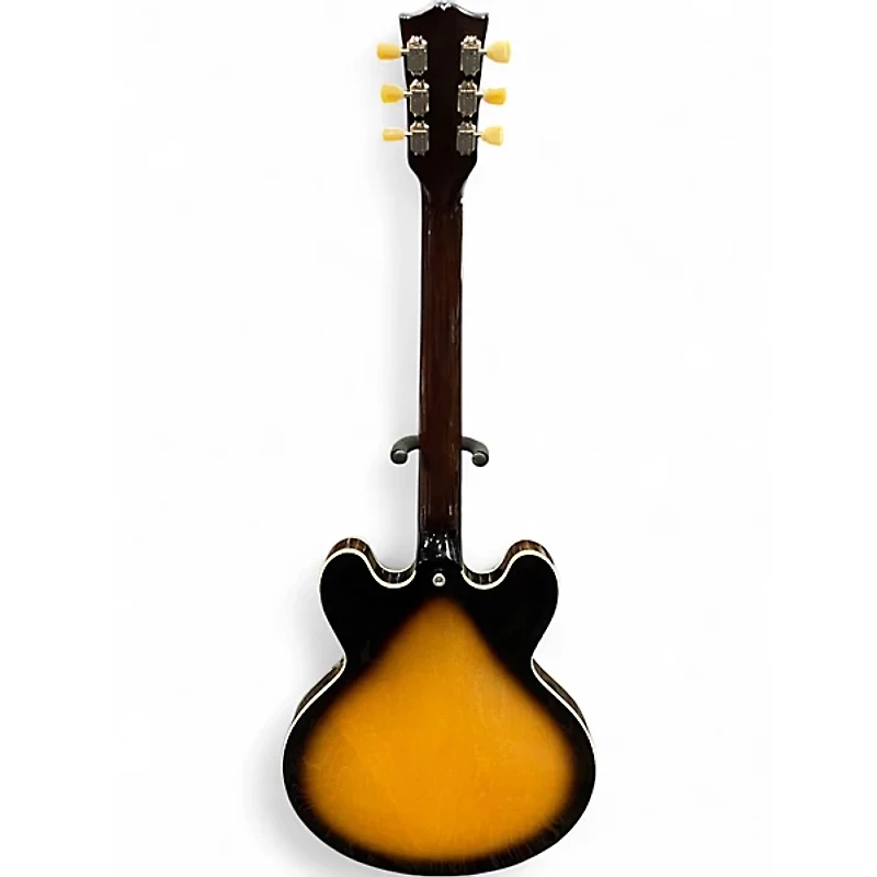 Used Gibson ES345 Tobacco Burst Hollow Body Electric Guitar