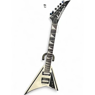 Used Jackson JS32 King V White Solid Body Electric Guitar