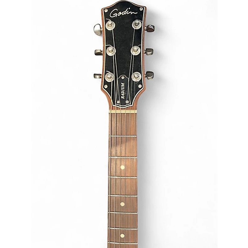 Used Godin RADIUM GREEN Solid Body Electric Guitar