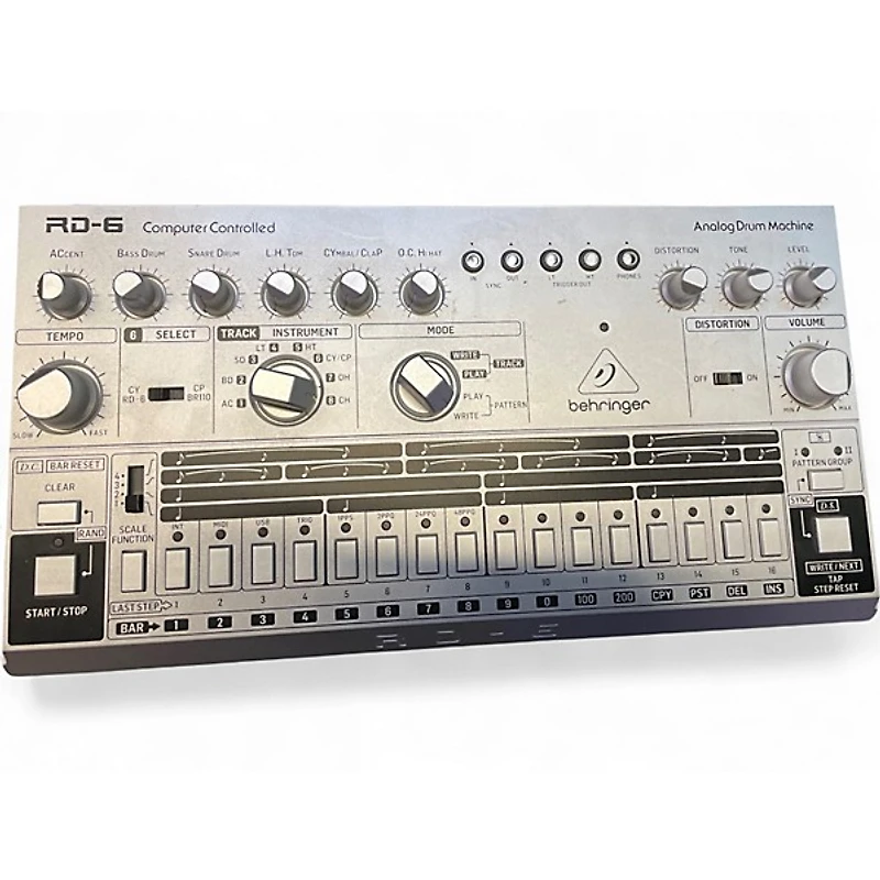 Used Behringer RD-6-SR Drum Machine