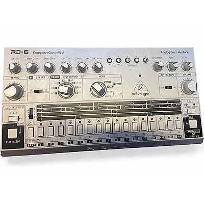 Used Behringer RD-6-SR Drum Machine