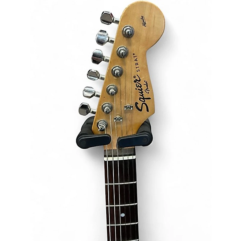 Used Squier Standard Stratocaster Candy Apple Red Solid Body Electric Guitar