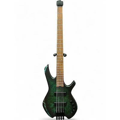 Used Cort SPACE 4 dust green Electric Bass Guitar