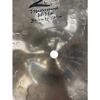 Used Zildjian 14in Z custom mastersound hi-hat top Cymbal
