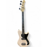 Used G&L Fallout Bass White Electric Bass Guitar