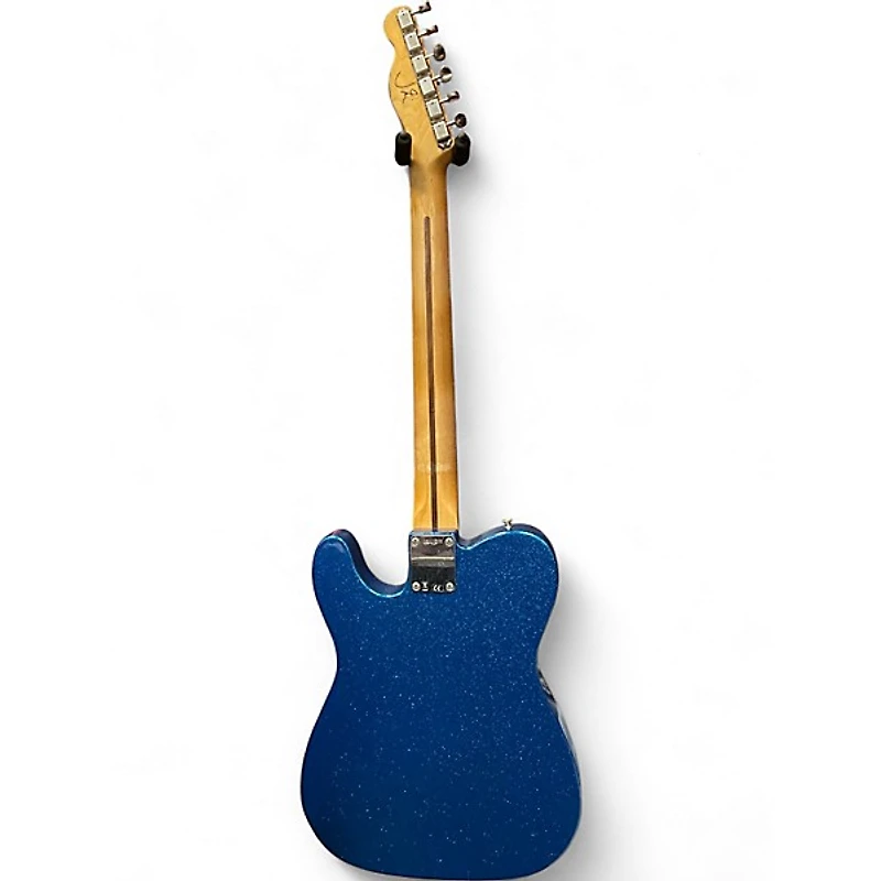 Used Fender J Mascis Telecaster® BLUE SPARKLE Solid Body Electric Guitar