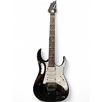 Used Ibanez JEMJR Black Solid Body Electric Guitar