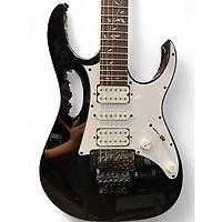 Used Ibanez JEMJR Black Solid Body Electric Guitar