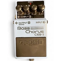 Used BOSS CEB3 Bass Chorus Bass Effect Pedal