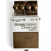 Used BOSS CEB3 Bass Chorus Bass Effect Pedal