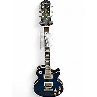 Used Epiphone 50th Anniversary 1960 Les Paul Tribute Plus Blue Solid Body Electric Guitar