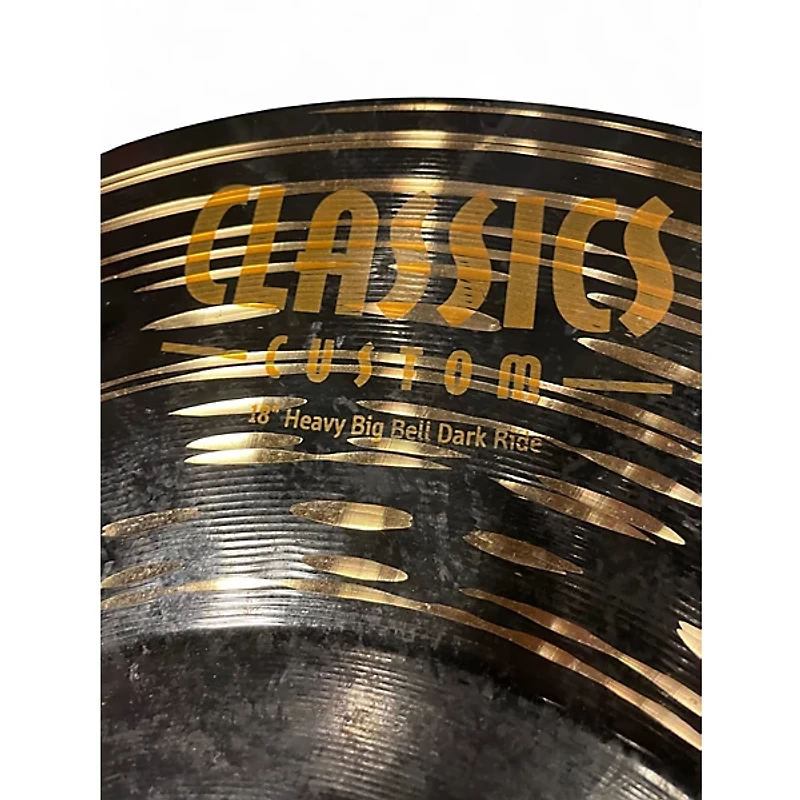 Used MEINL 18in classics custom heavy bell Cymbal