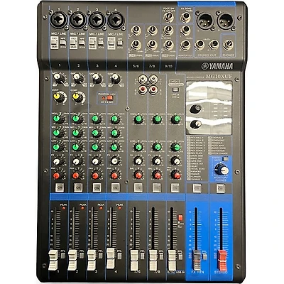 Used Yamaha MG10XUF Unpowered Mixer
