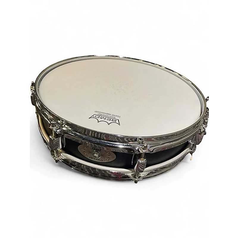 Used Pearl 3X13 S1330 Piccolo Black Drum